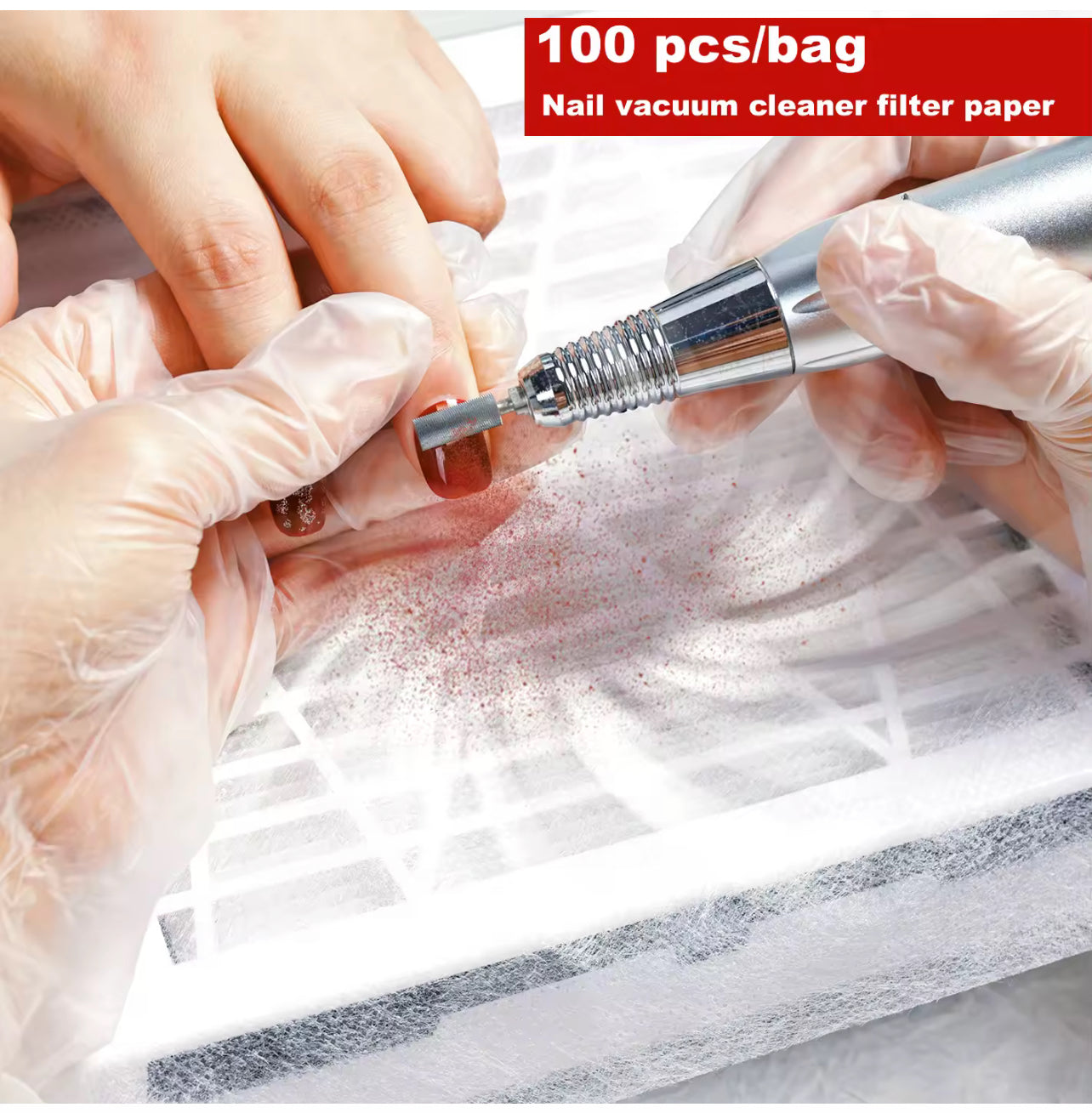 Nail Vacuum Filter Paper