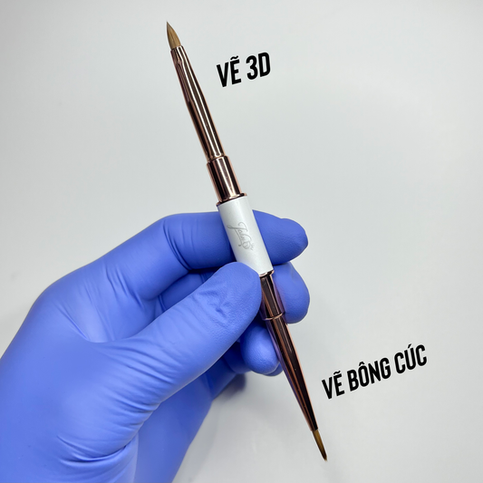 Cọ Vẽ 3D + Bông Cúc ( 2 in 1)