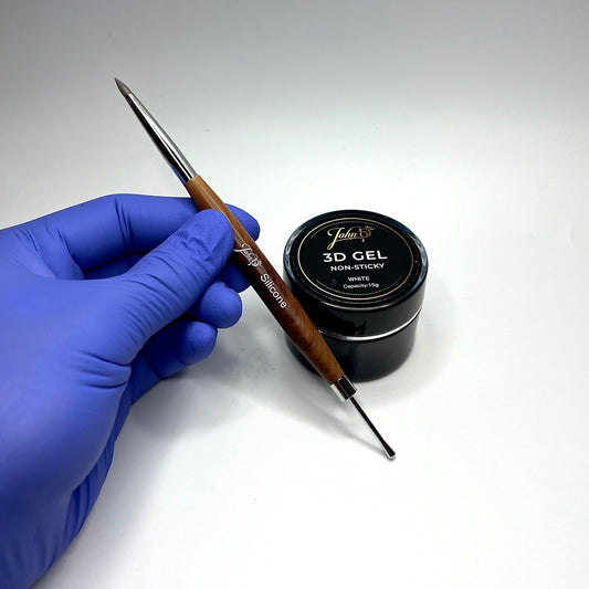 Combo Gel Nặn Trắng & Bút Silicon