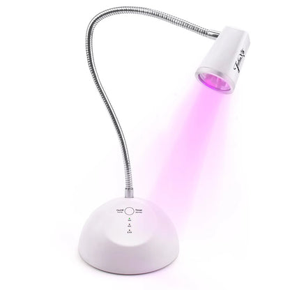 TOUCH SENSOR & RECHARGEABLE
FOCUSED BEAM LED NAIL LAMP