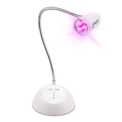 TOUCH SENSOR & RECHARGEABLE
FOCUSED BEAM LED NAIL LAMP