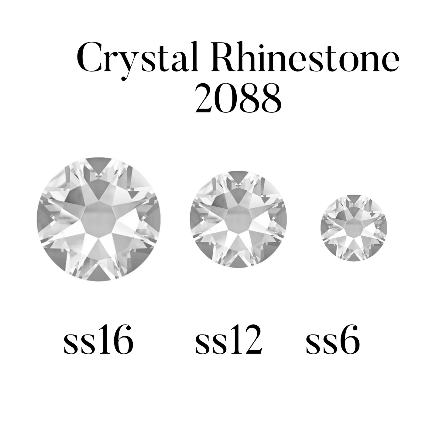 Crystal Rhinestone 2088 (premium)