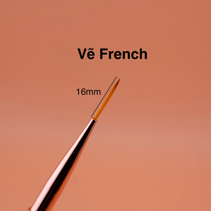 Cọ Vẽ French Huyền Thoại (2 in 1)