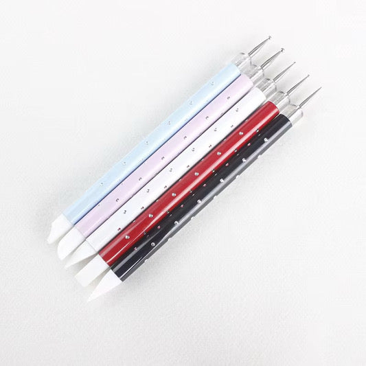 Com Bút Silicon 2in1 Nặn Hoa 3D Gel