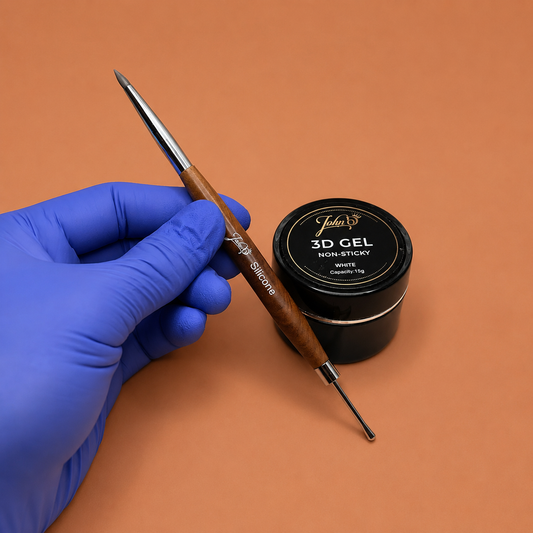 Combo Gel Nặn Trắng & Bút Silicon
